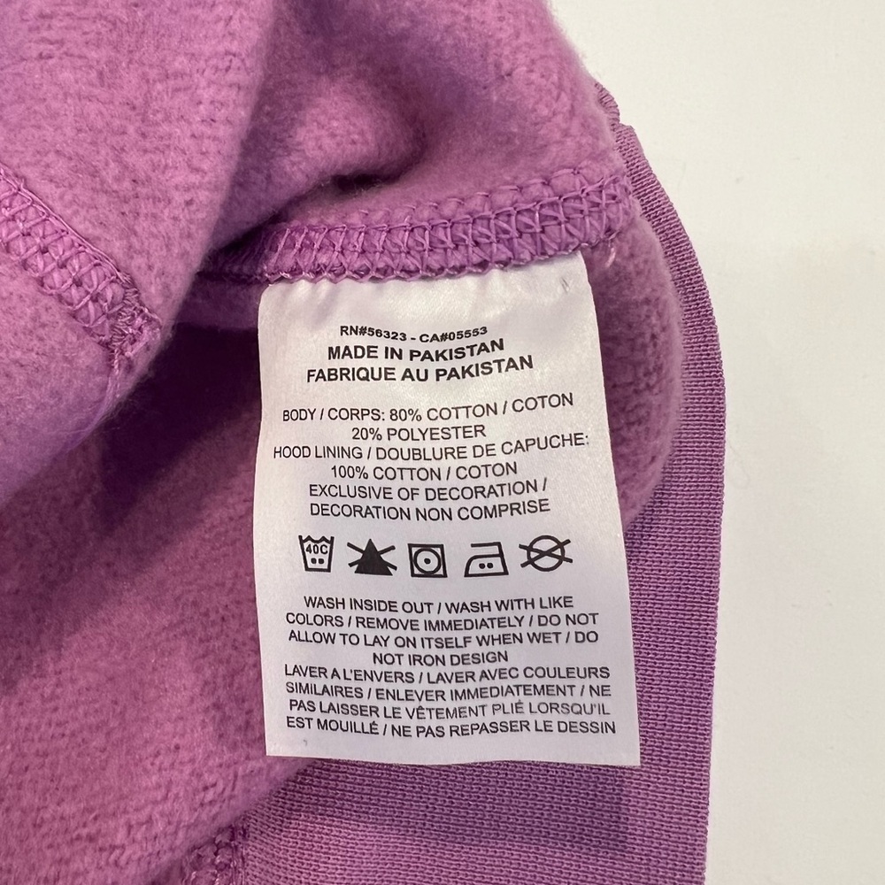 Nike | Sportswear Club | Fleece | Violet Hoodie | Medium | Excellent Condition - Picture 8 of 13